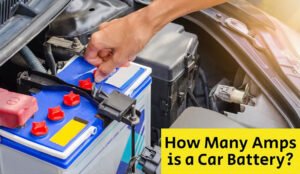 how many amps is car battery