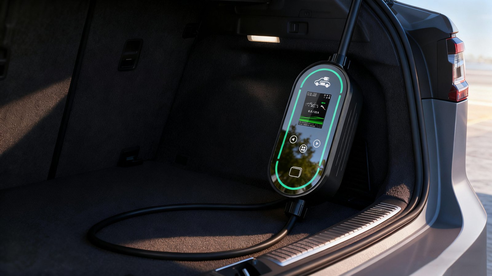 Cargador portátil para vehículos eléctricos (EVB)