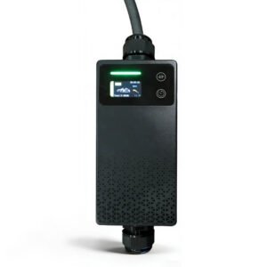 Tragbares EV-Ladegerät EVX-Steuerbox, Vorderansicht