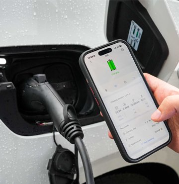 portable ev charger with app control