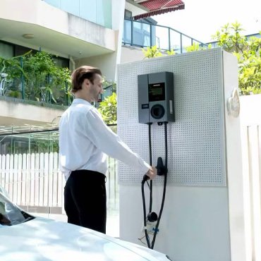commercial ev charging station